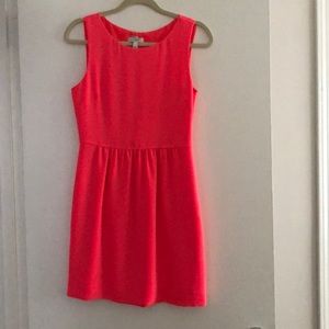 J.Crew neon/hot pink dress